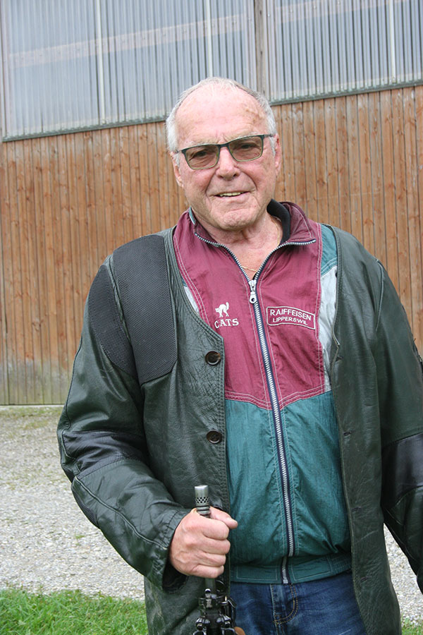 Hans Tobler zum 60mal am Schwaderlohschiessen